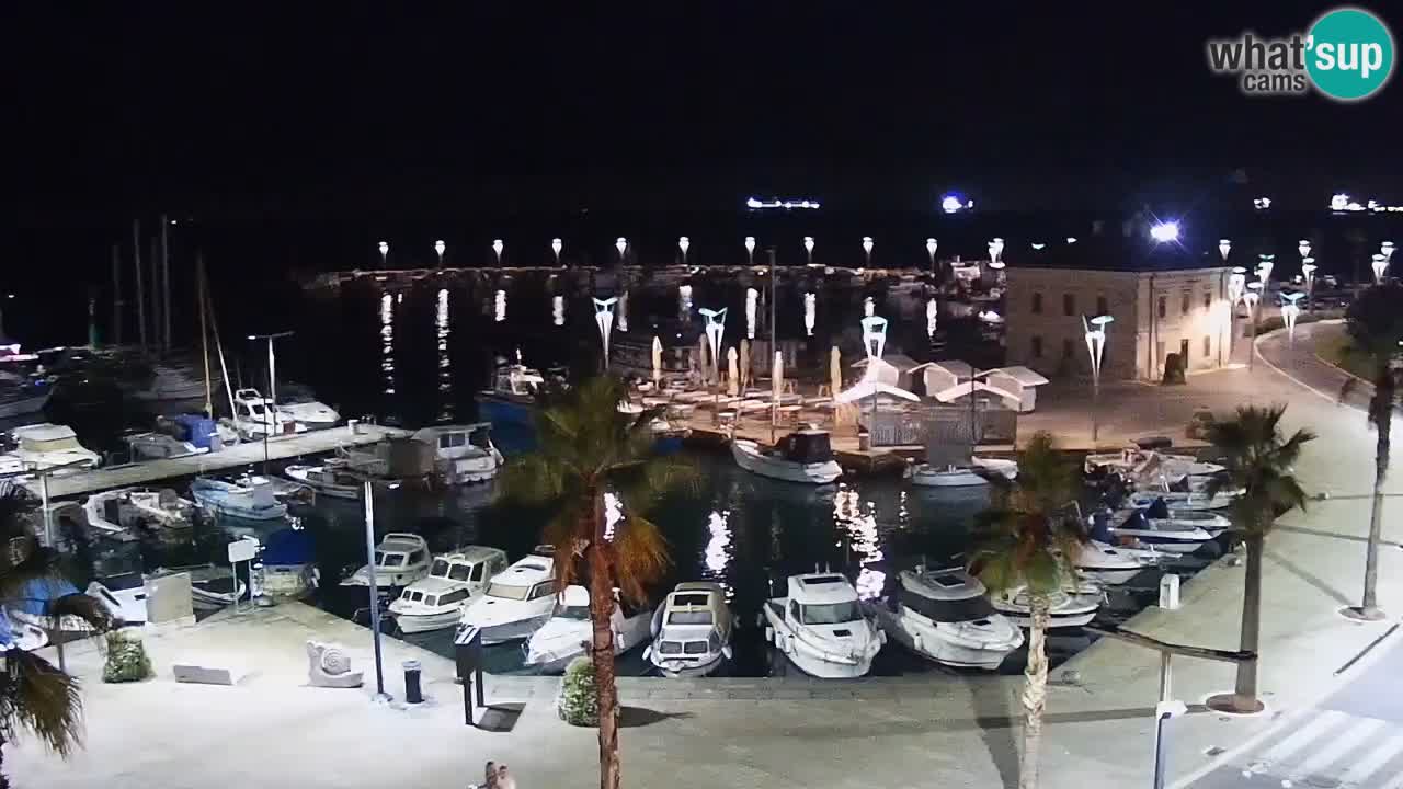 Il porto di Koper – Capodistria live webcam – porto crociere e mercantile – Slovenia