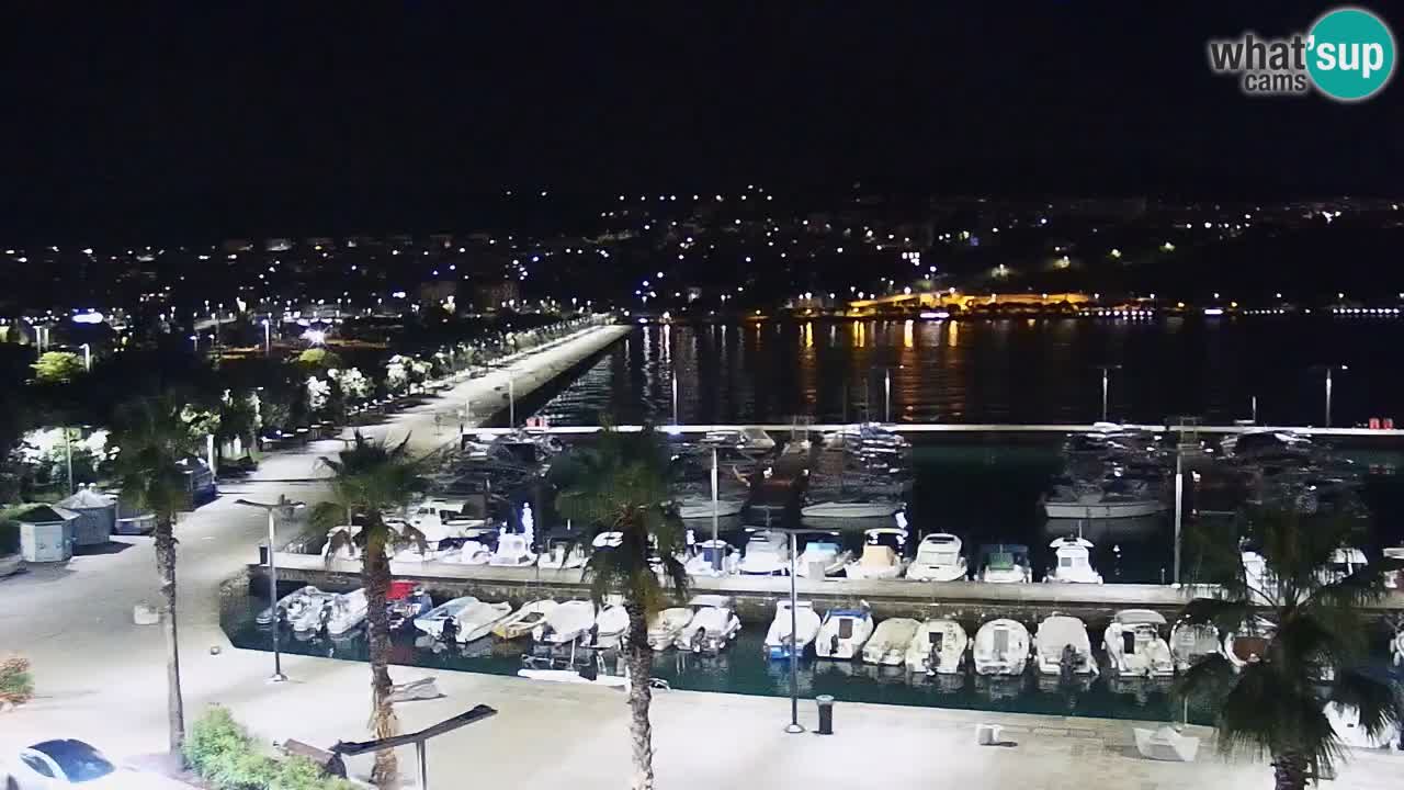 Webcam Capodistria – marina e lungo mare dall’Hotel Grand Koper