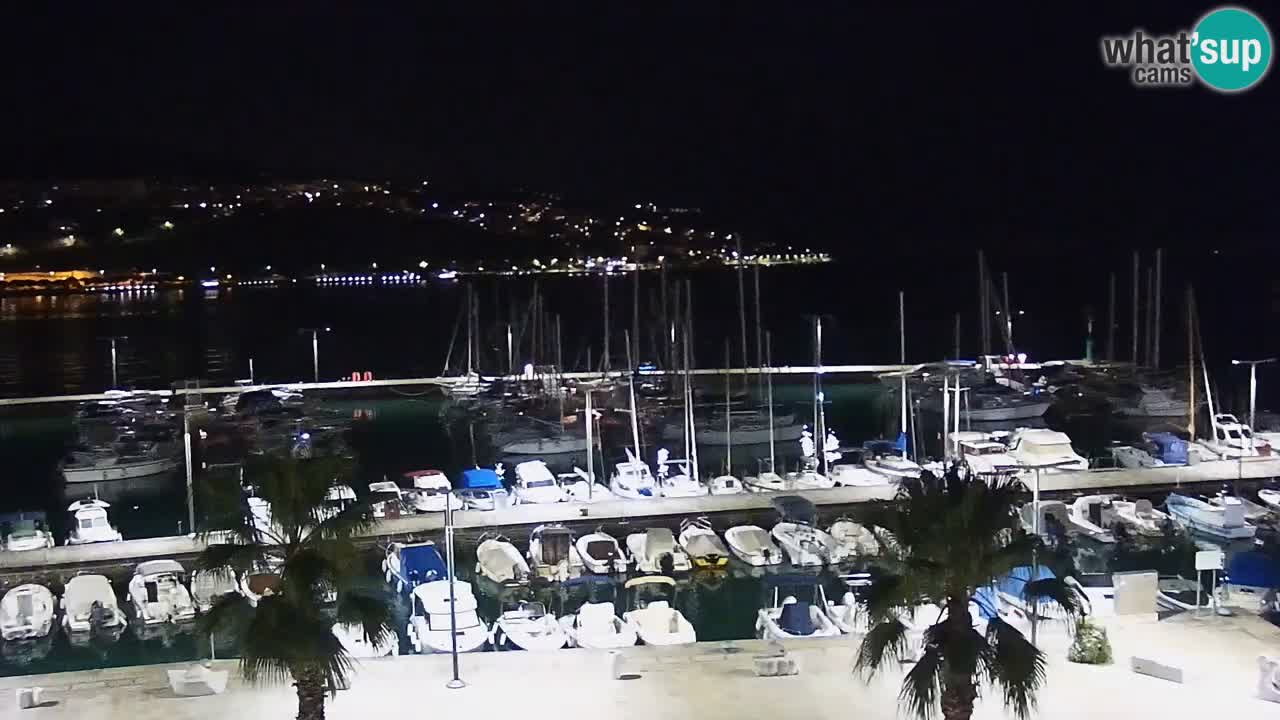 Web kamera Koper – marina i promenada – hotel Grand Koper