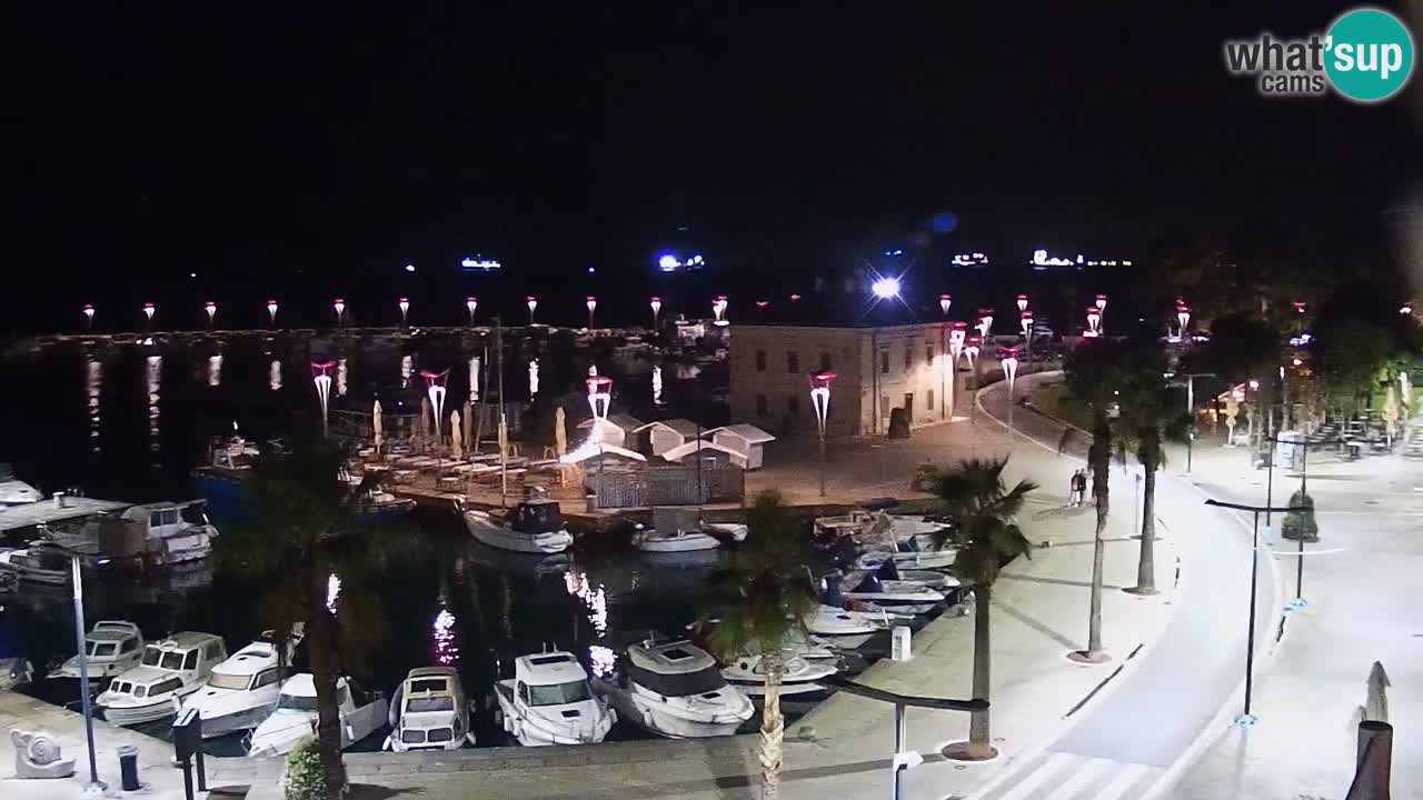 Spletna kamera Koper – Panorama na marino in promenado s Hotela Grand Koper