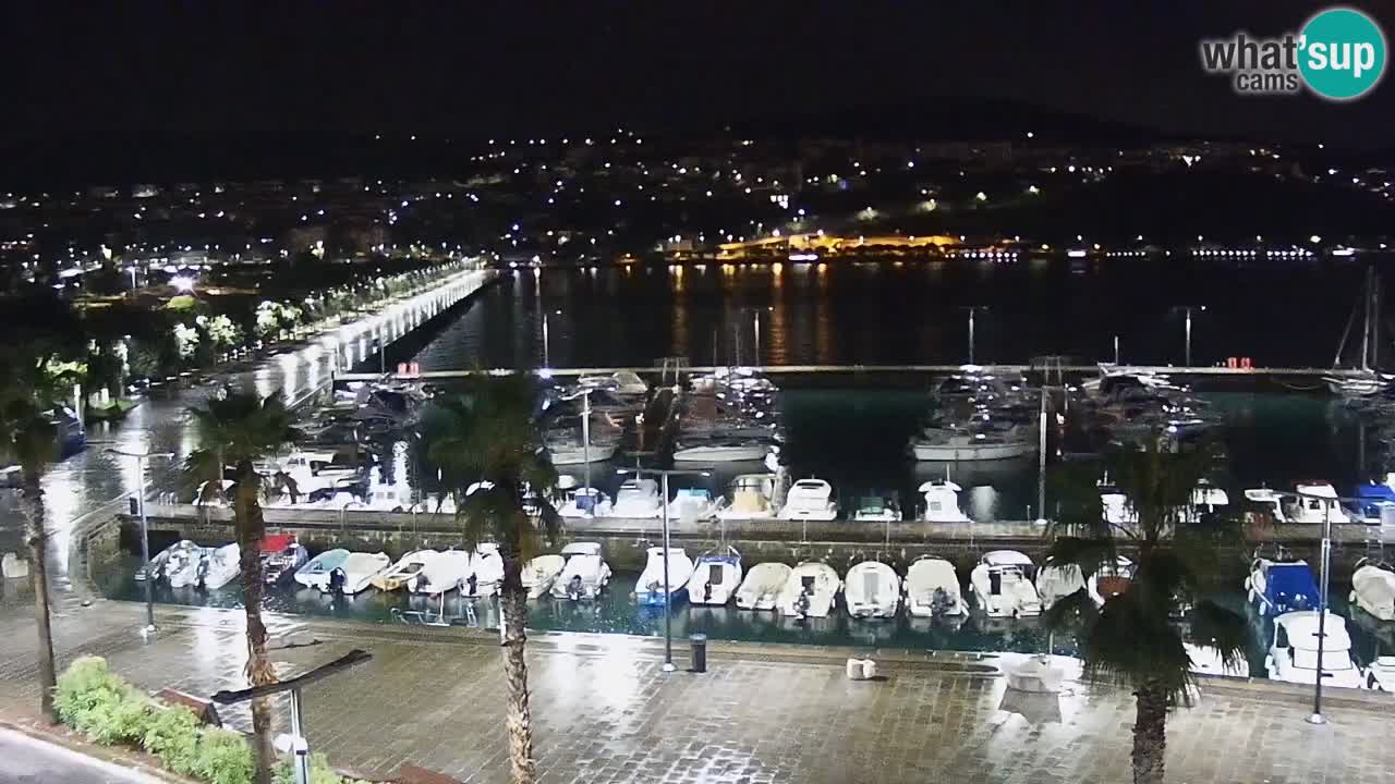 Web kamera Koper – marina i promenada – hotel Grand Koper