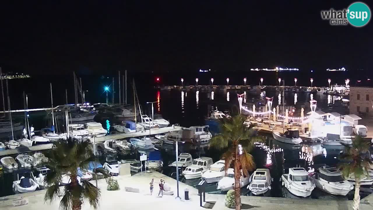 Web kamera Koper – marina i promenada – hotel Grand Koper