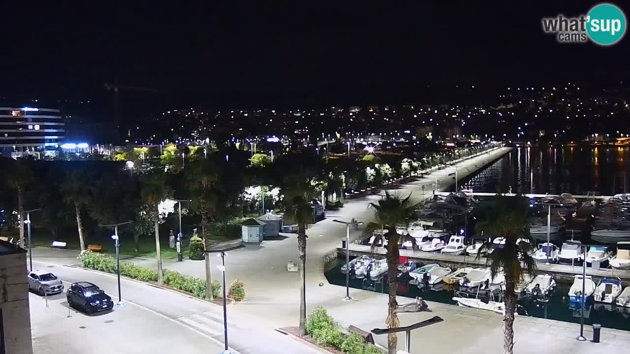 Web kamera Koper – marina i promenada – hotel Grand Koper