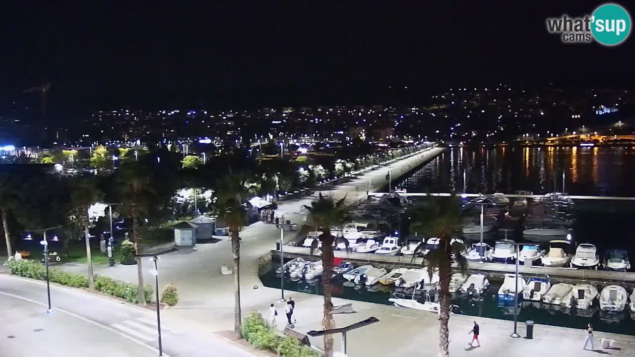 Webcam Capodistria – marina e lungo mare dall’Hotel Grand Koper