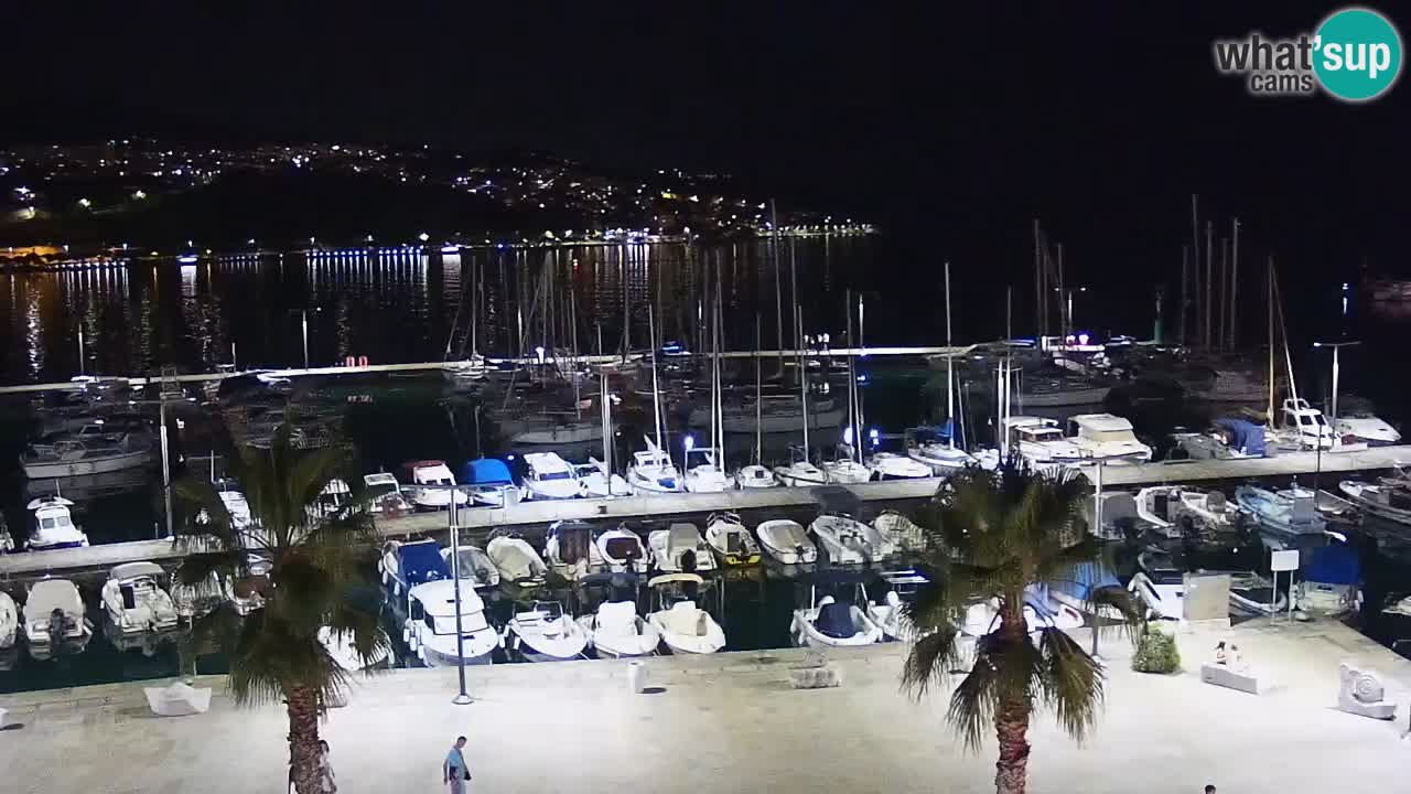 Web kamera Koper – marina i promenada – hotel Grand Koper