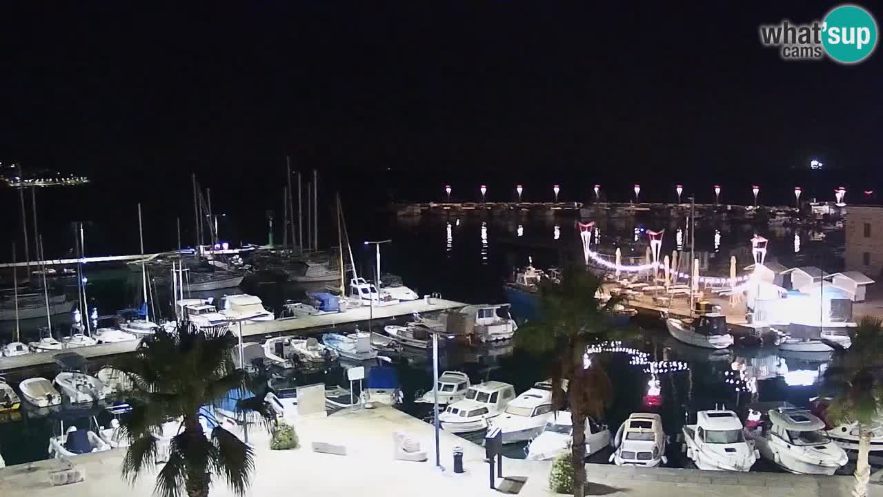Web kamera Koper – marina i promenada – hotel Grand Koper
