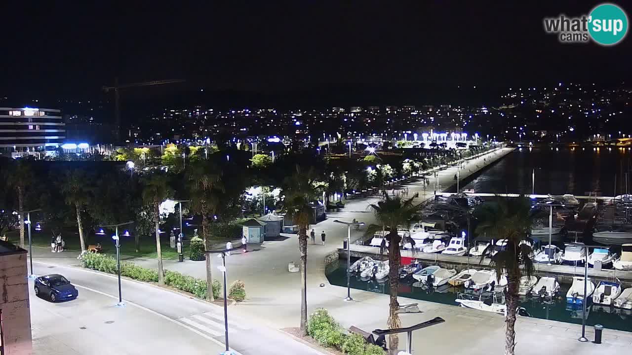 Web kamera Koper – marina i promenada – hotel Grand Koper