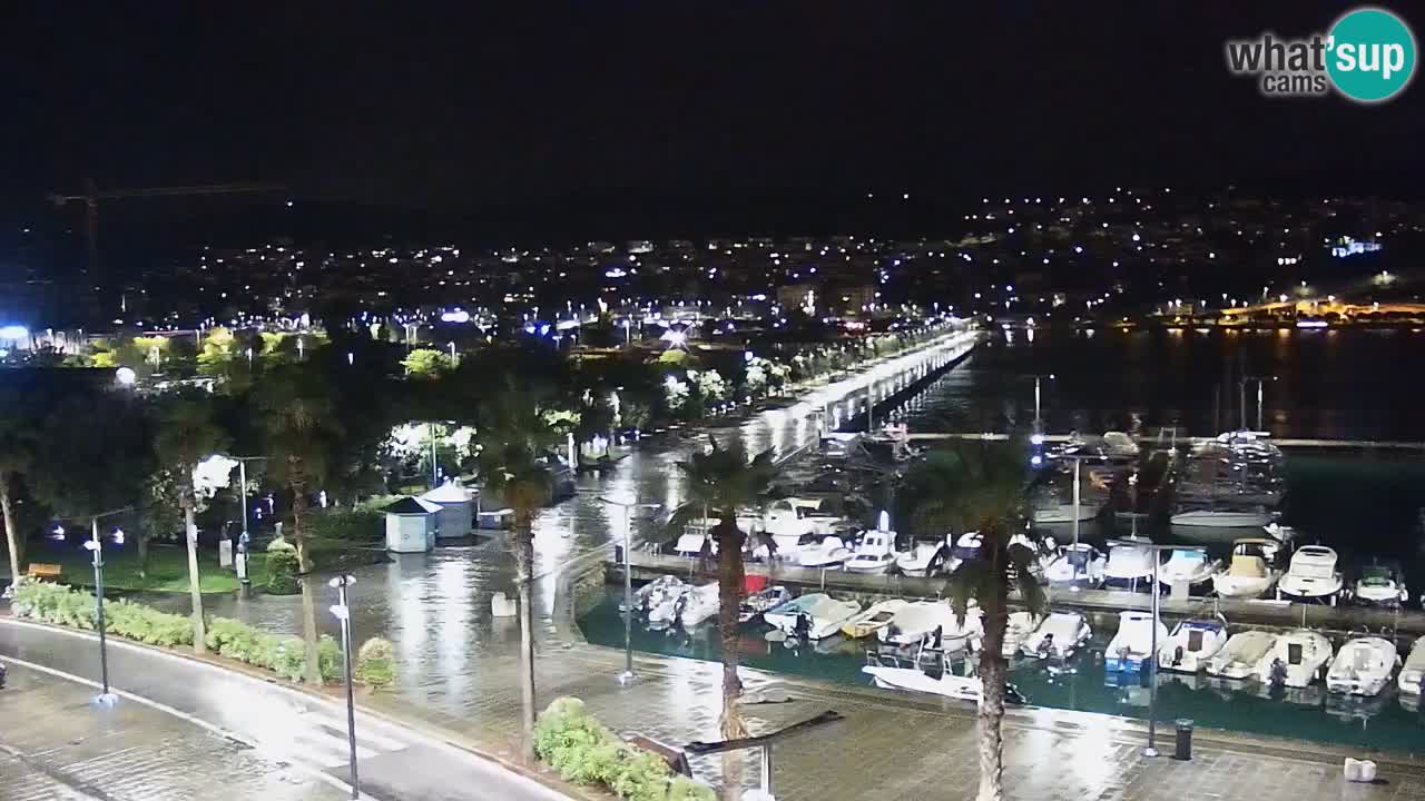 Web kamera Koper – marina i promenada – hotel Grand Koper