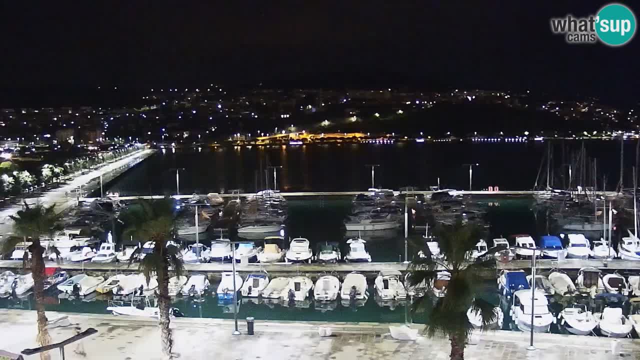 Web kamera Koper – marina i promenada – hotel Grand Koper