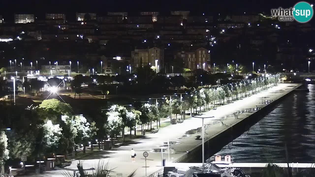 Camera en vivo Koper – puerto deportivo y paseo marítimo desde el Hotel Grand Koper