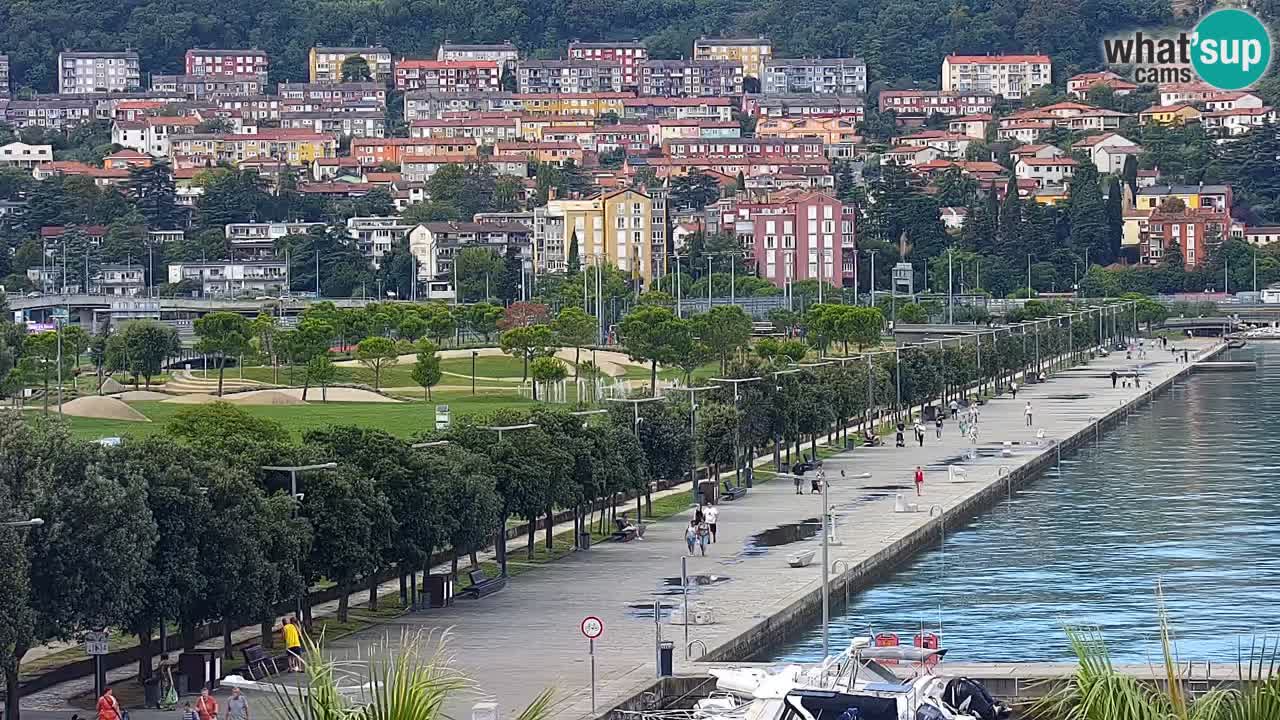 Camera en vivo Koper – puerto deportivo y paseo marítimo desde el Hotel Grand Koper