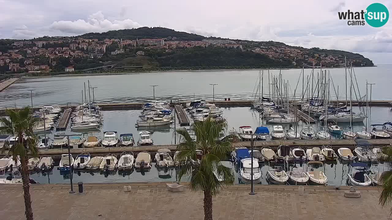 Webcam en vivo del Puerto de Koper – puerto de carga y cruceros – Eslovenia