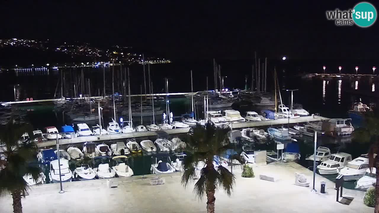 Web kamera Koper – marina i promenada – hotel Grand Koper