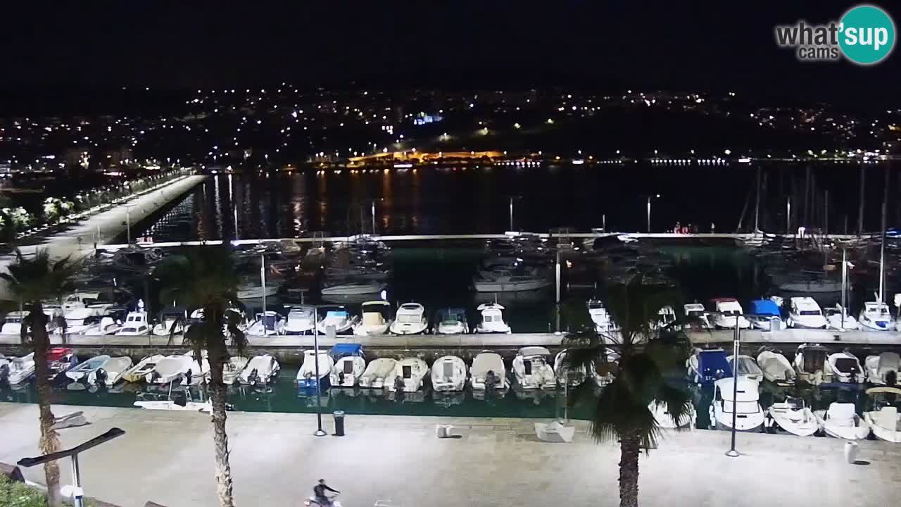 Il porto di Koper – Capodistria live webcam – porto crociere e mercantile – Slovenia
