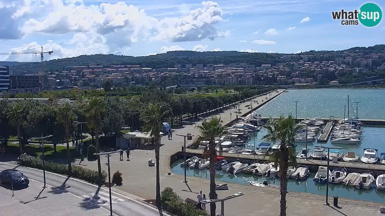 Der Hafen von Koper Live-Webcam – Kreuzfahrt- und Frachthafen – Slowenien