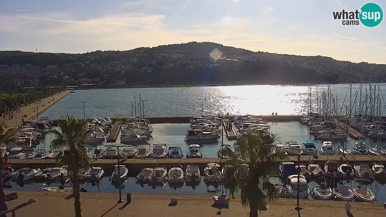 Luka Kopar uživo web kamera – Turistički terminal i teretna luka – Slovenija