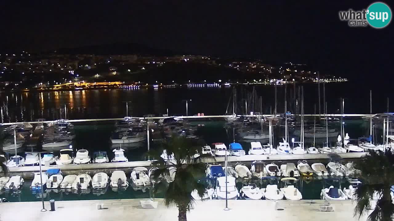 Web kamera Koper – marina i promenada – hotel Grand Koper