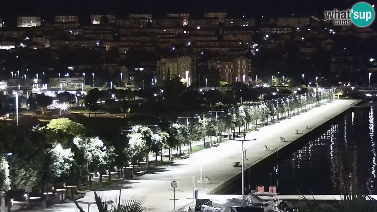 Camera en vivo Koper – puerto deportivo y paseo marítimo desde el Hotel Grand Koper