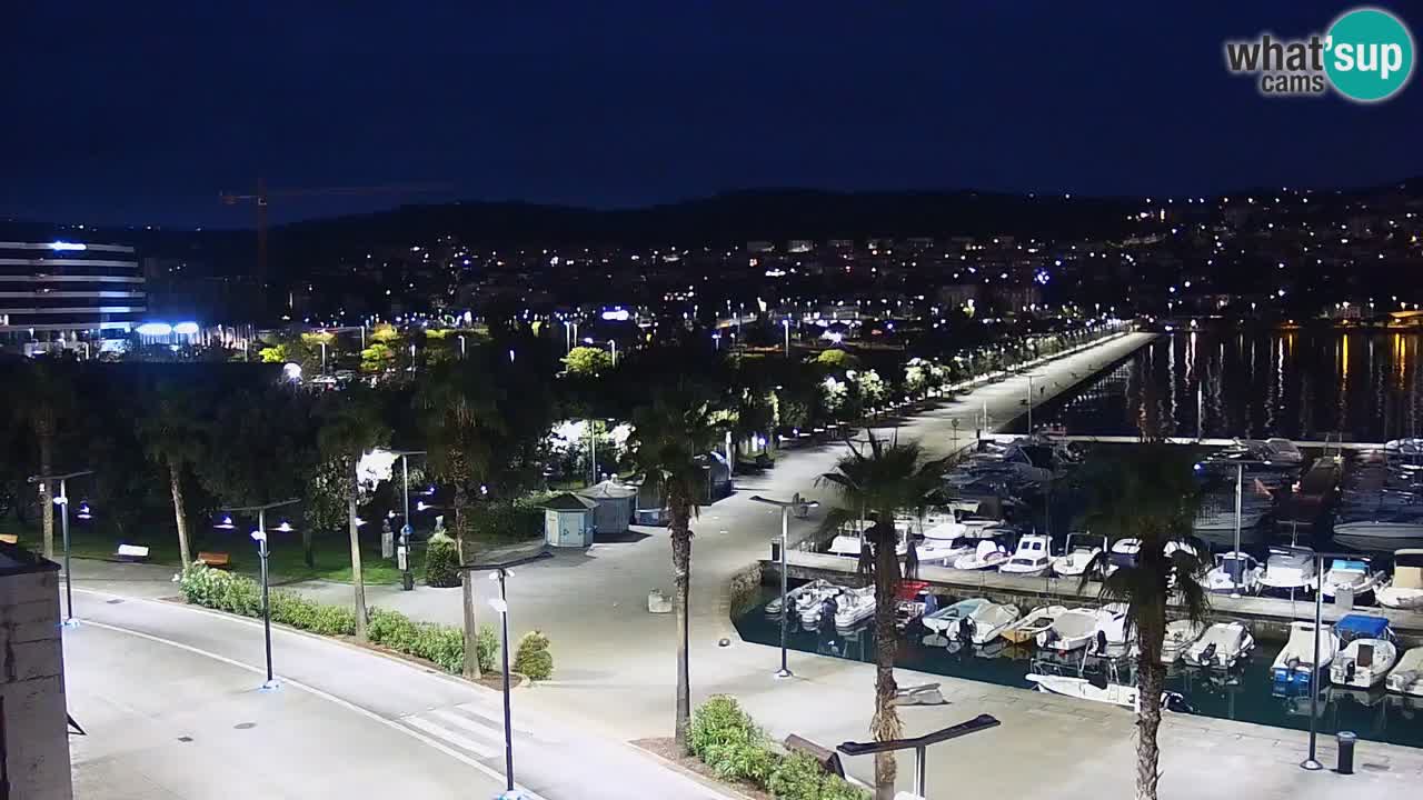 Il porto di Koper – Capodistria live webcam – porto crociere e mercantile – Slovenia