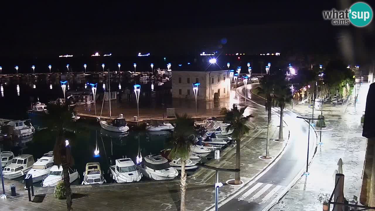 Webcam en vivo del Puerto de Koper – puerto de carga y cruceros – Eslovenia