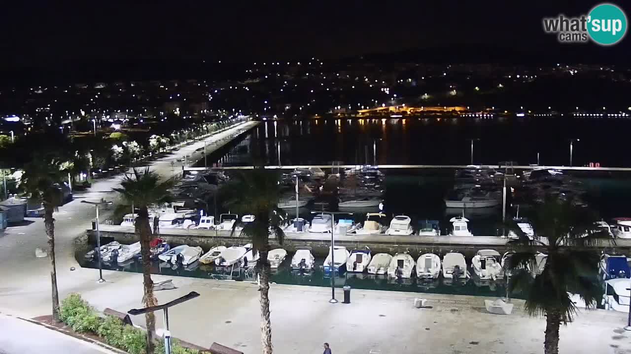Web kamera Koper – marina i promenada – hotel Grand Koper