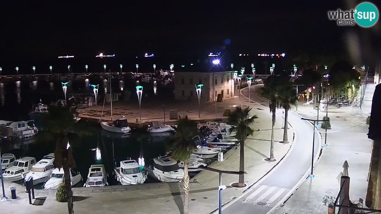 Web kamera Koper – marina i promenada – hotel Grand Koper