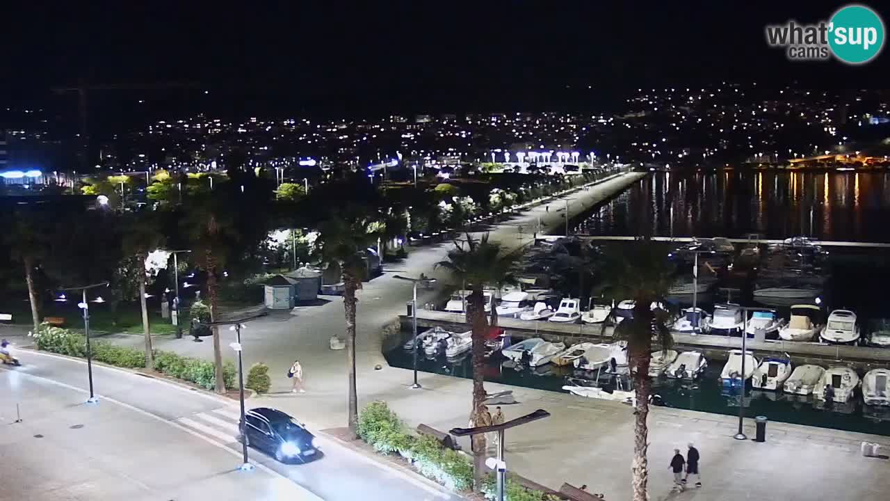 Web kamera Koper – marina i promenada – hotel Grand Koper