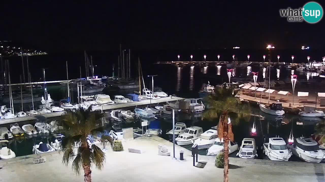 Web kamera Koper – marina i promenada – hotel Grand Koper