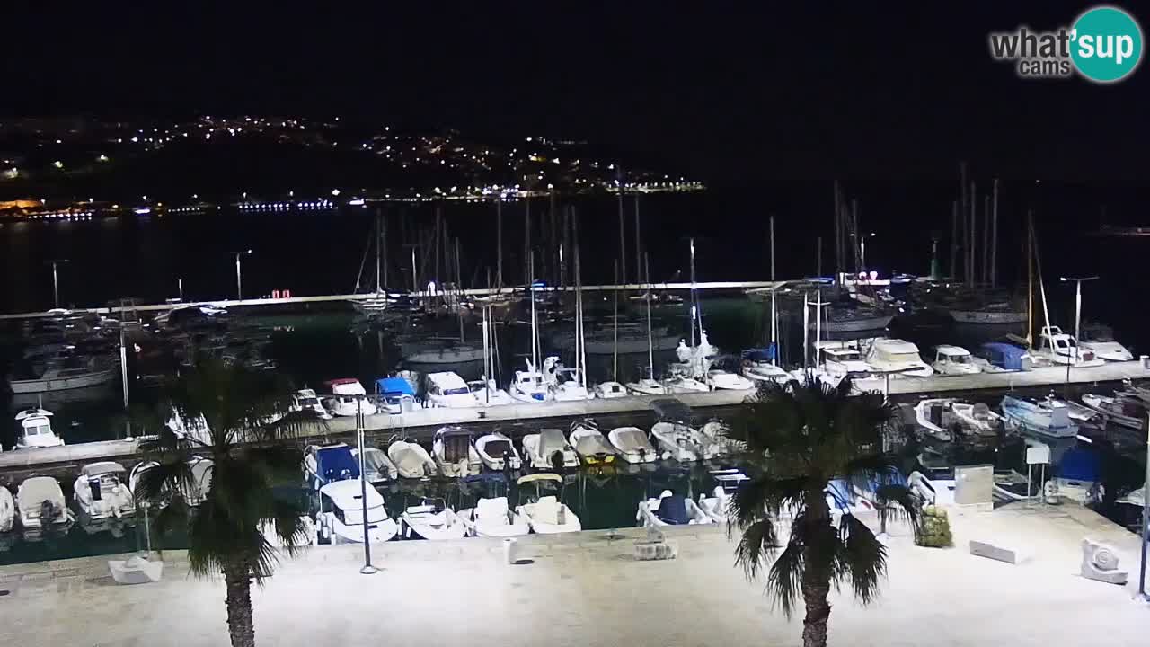 Web kamera Koper – marina i promenada – hotel Grand Koper