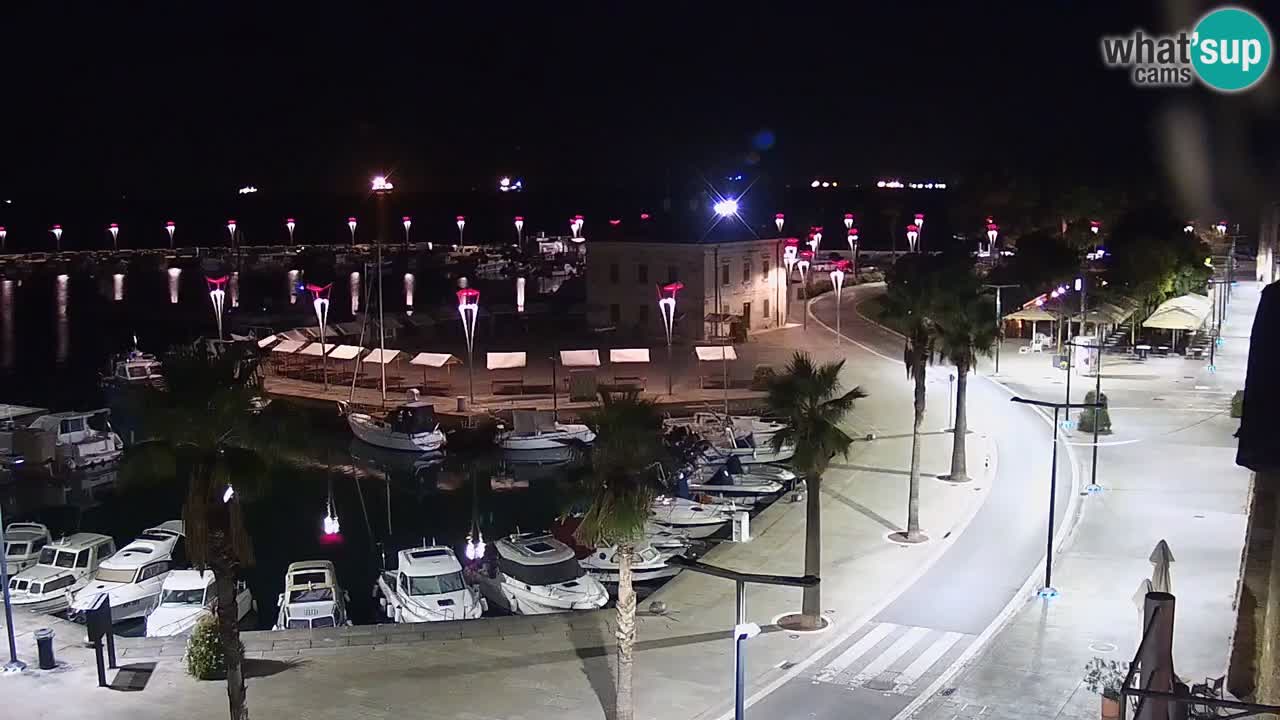 Web kamera Koper – marina i promenada – hotel Grand Koper
