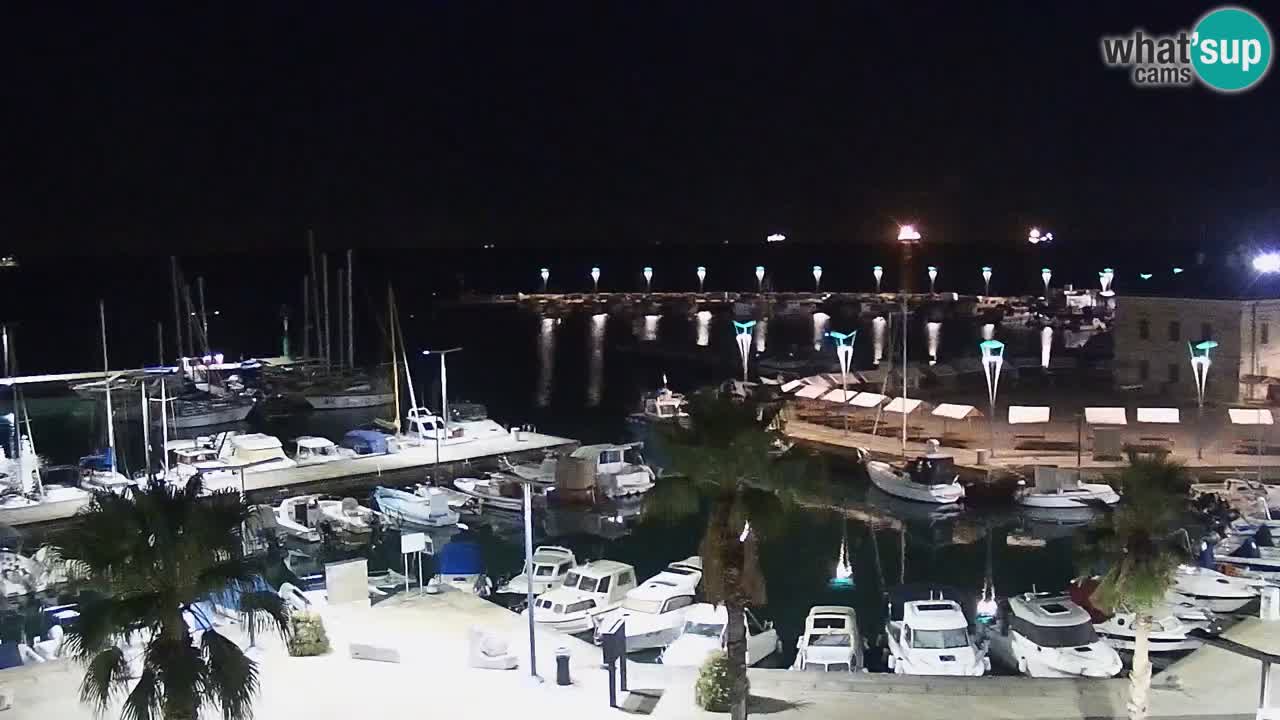 Web kamera Koper – marina i promenada – hotel Grand Koper
