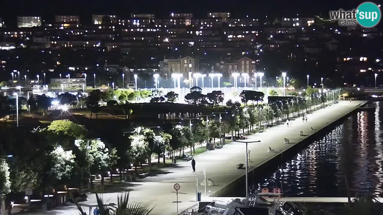 Camera en vivo Koper – puerto deportivo y paseo marítimo desde el Hotel Grand Koper