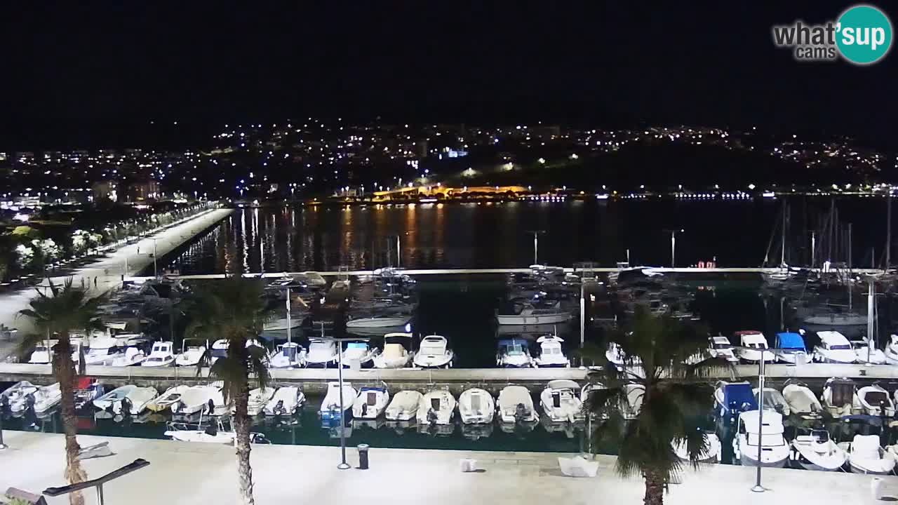 Webcam en direct du port de Koper – port de croisière et de fret – Slovénie