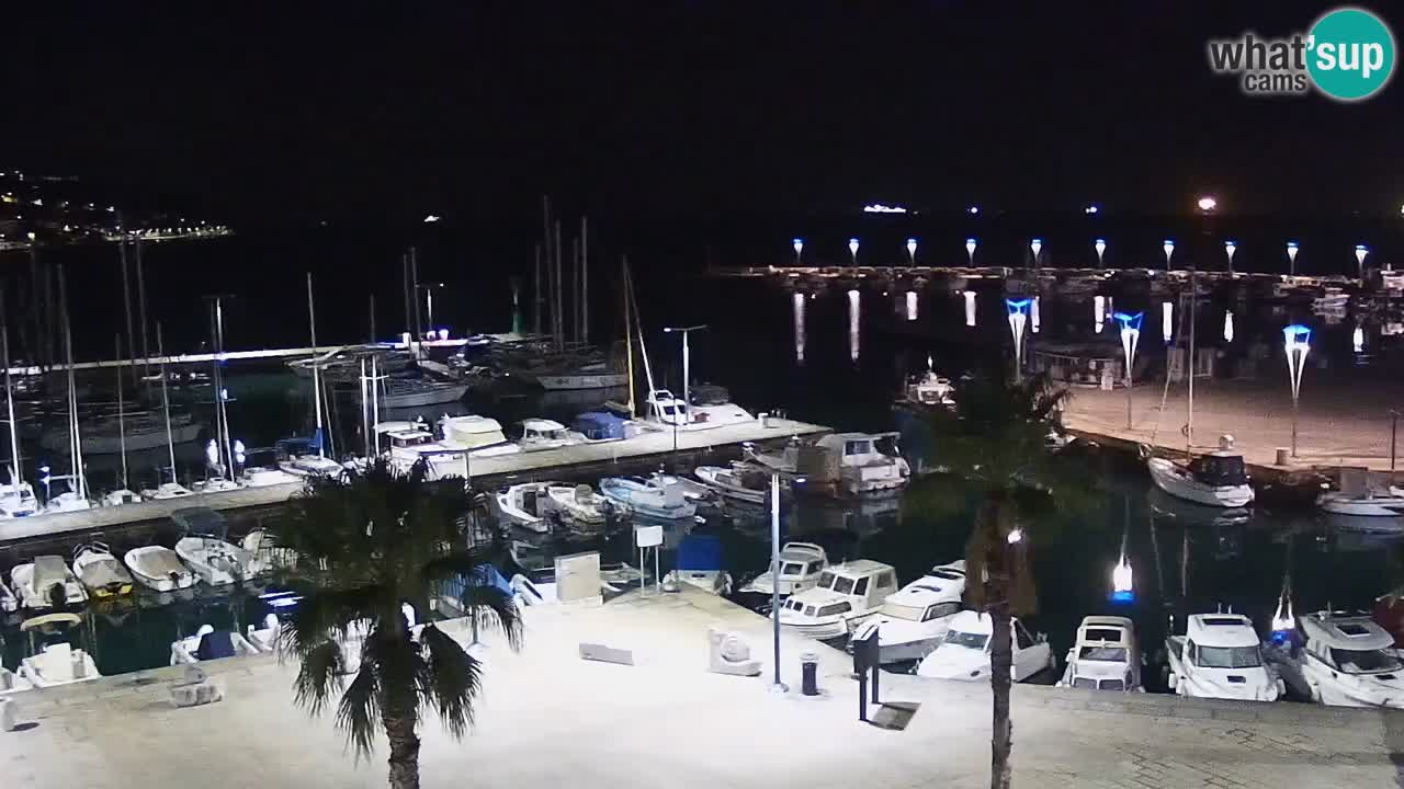 Webcam Capodistria – marina e lungo mare dall’Hotel Grand Koper