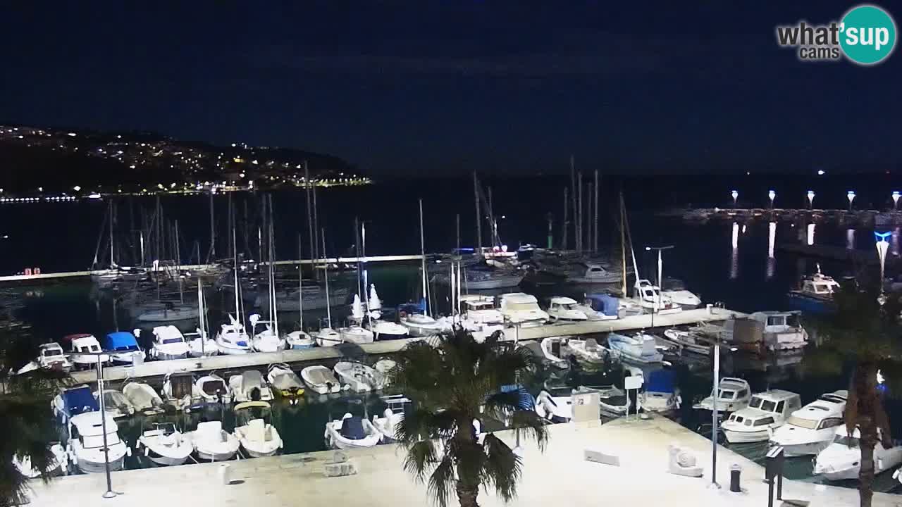 The Port of Koper live webcam – cruise and cargo port – Slovenia
