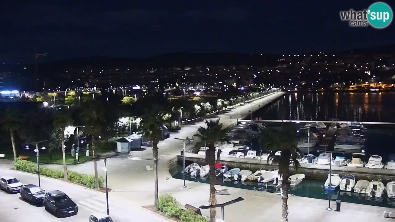 Webcam Capodistria – marina e lungo mare dall’Hotel Grand Koper