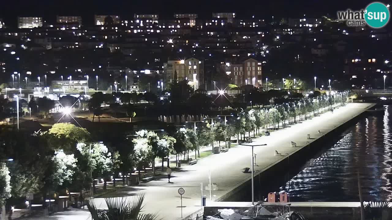 Webcam Capodistria – marina e lungo mare dall’Hotel Grand Koper
