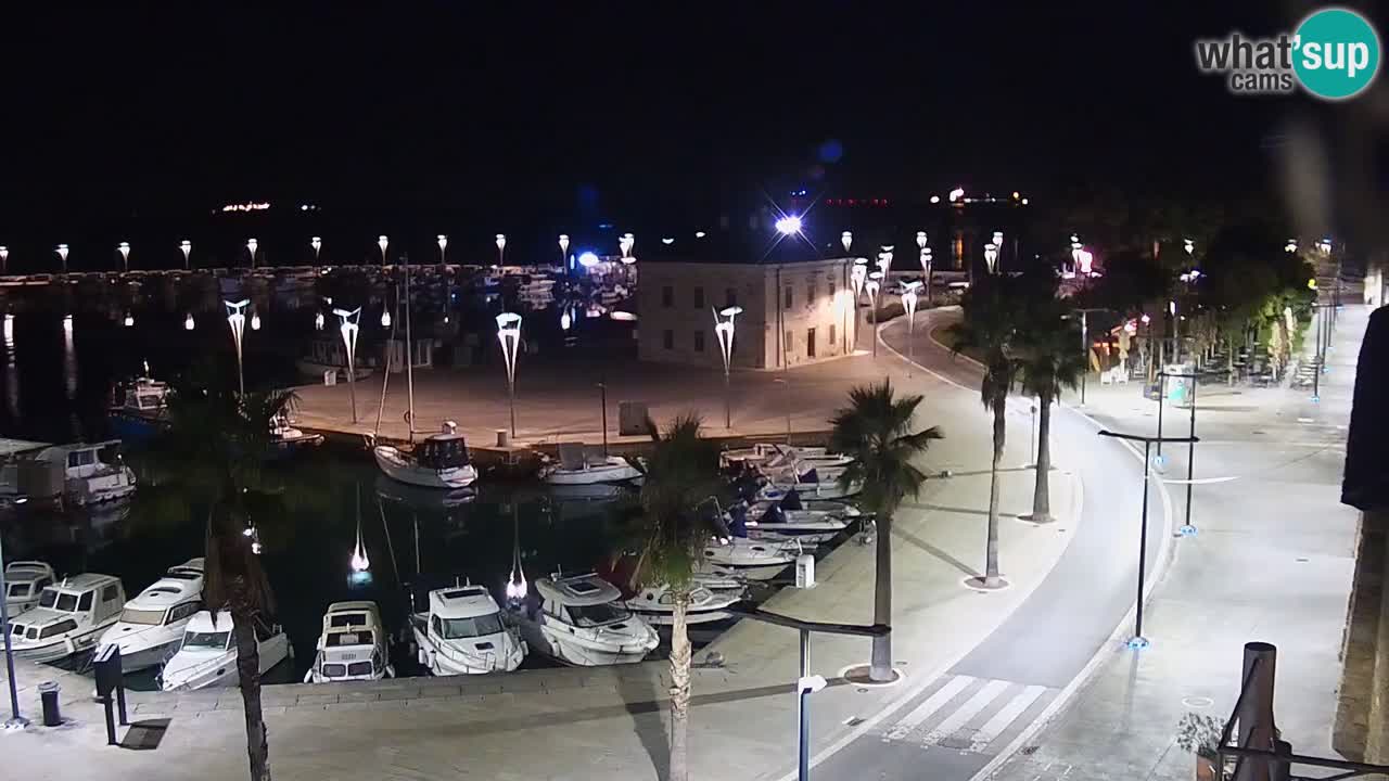 Web kamera Koper – marina i promenada – hotel Grand Koper