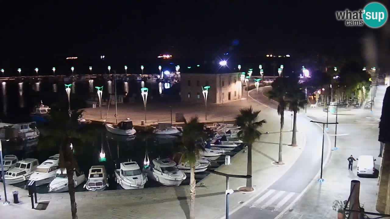 Webcam Capodistria – marina e lungo mare dall’Hotel Grand Koper