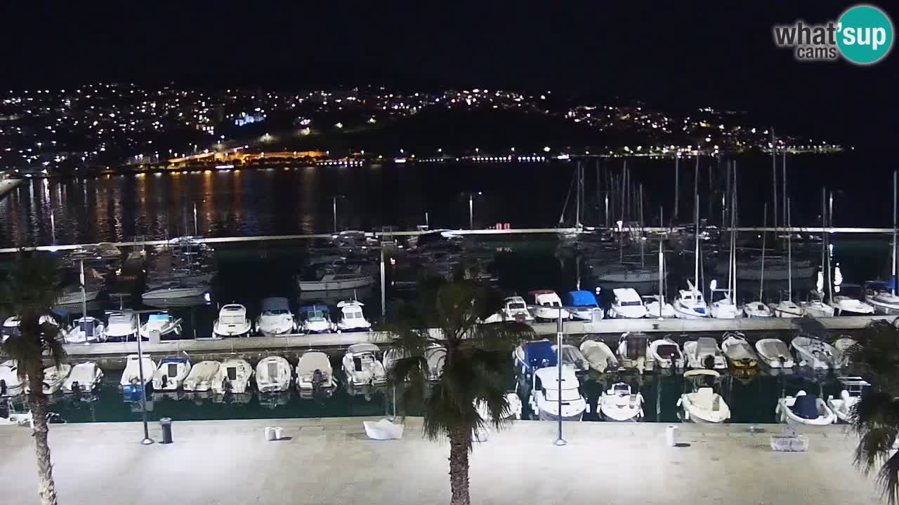 Webcam Capodistria – marina e lungo mare dall’Hotel Grand Koper