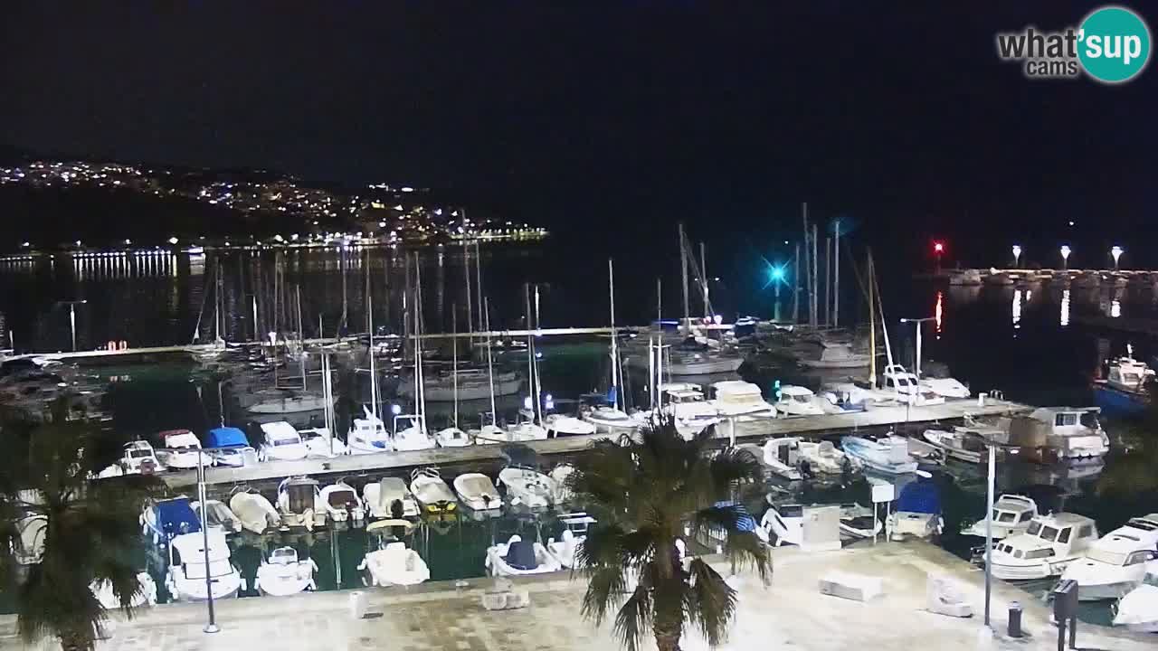 Web kamera Koper – marina i promenada – hotel Grand Koper