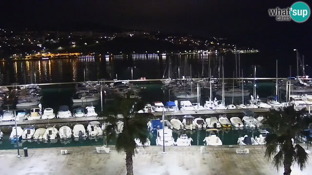 Web kamera Koper – marina i promenada – hotel Grand Koper