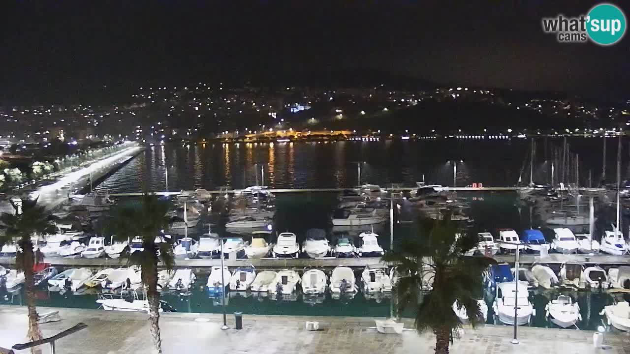 Webcam Capodistria – marina e lungo mare dall’Hotel Grand Koper