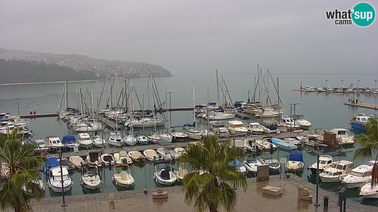 Il porto di Koper – Capodistria live webcam – porto crociere e mercantile – Slovenia