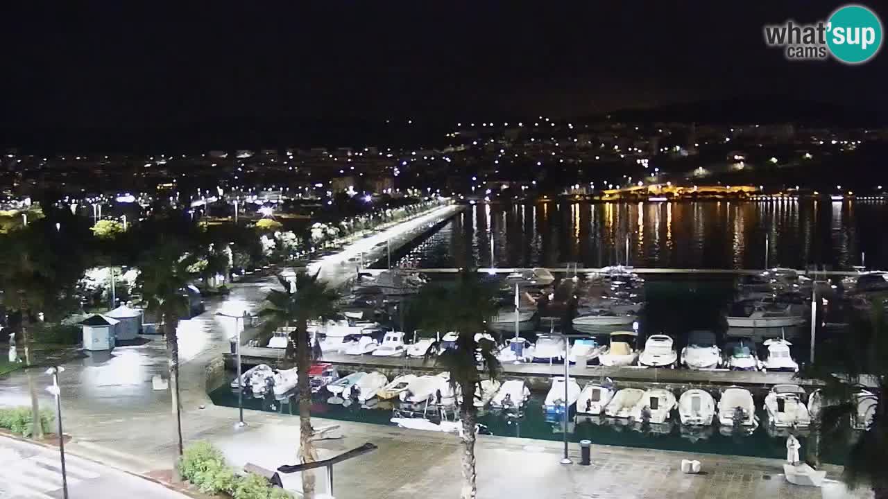 Web kamera Koper – marina i promenada – hotel Grand Koper