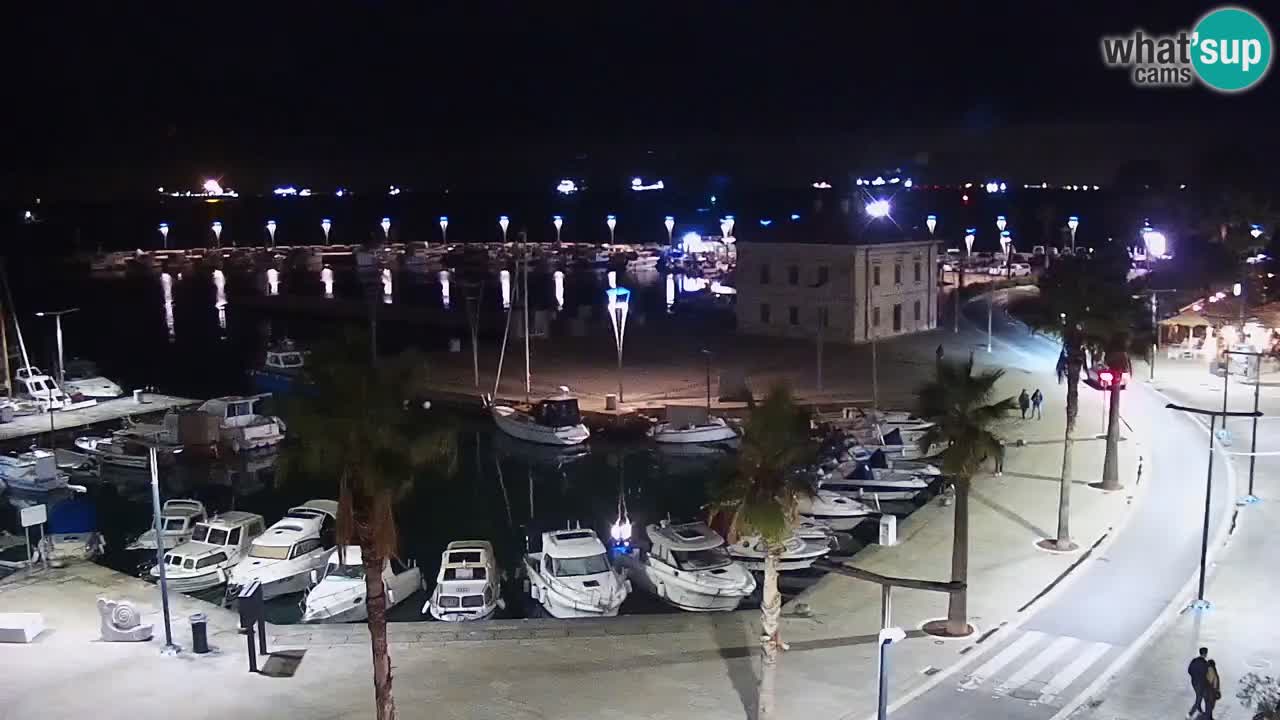 Web kamera Koper – marina i promenada – hotel Grand Koper