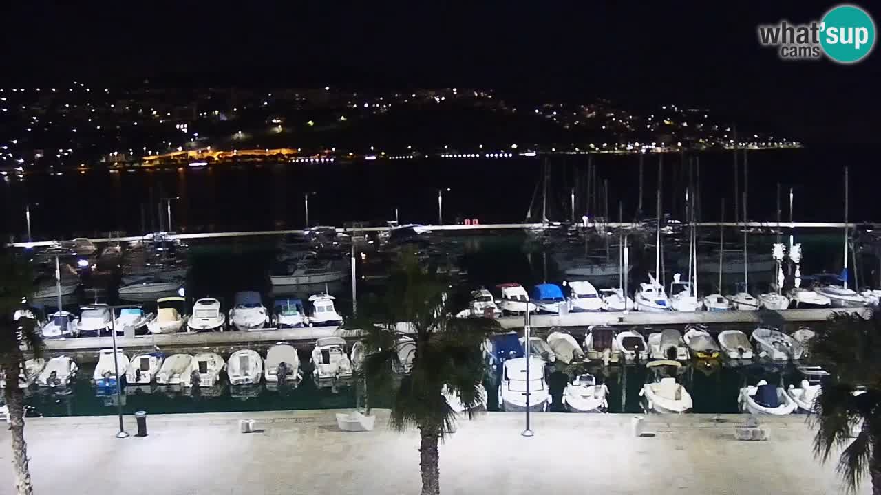 Web kamera Koper – marina i promenada – hotel Grand Koper