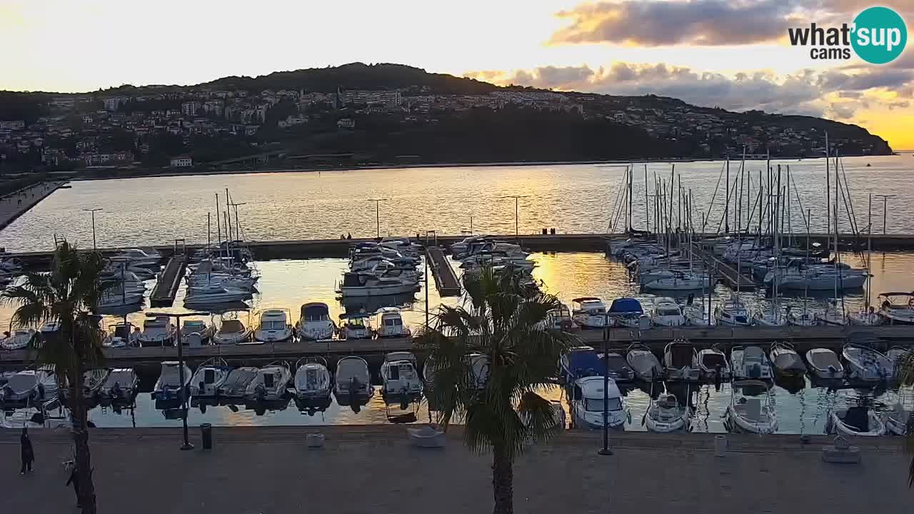 Der Hafen von Koper Live-Webcam – Kreuzfahrt- und Frachthafen – Slowenien