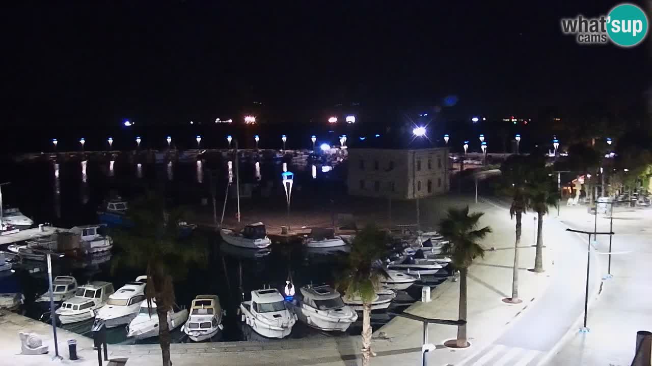 Web kamera Koper – marina i promenada – hotel Grand Koper
