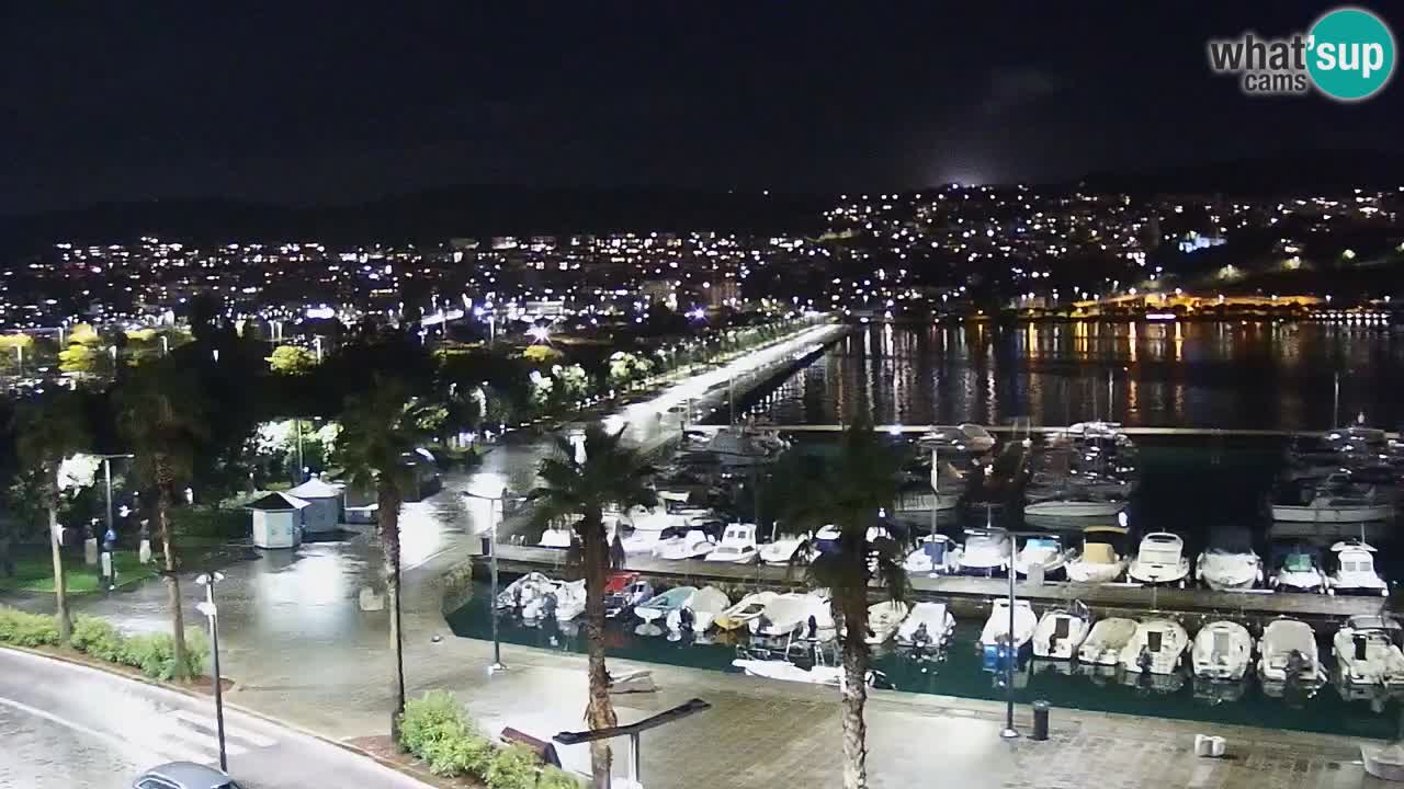 Spletna kamera Koper – Panorama na marino in promenado s Hotela Grand Koper